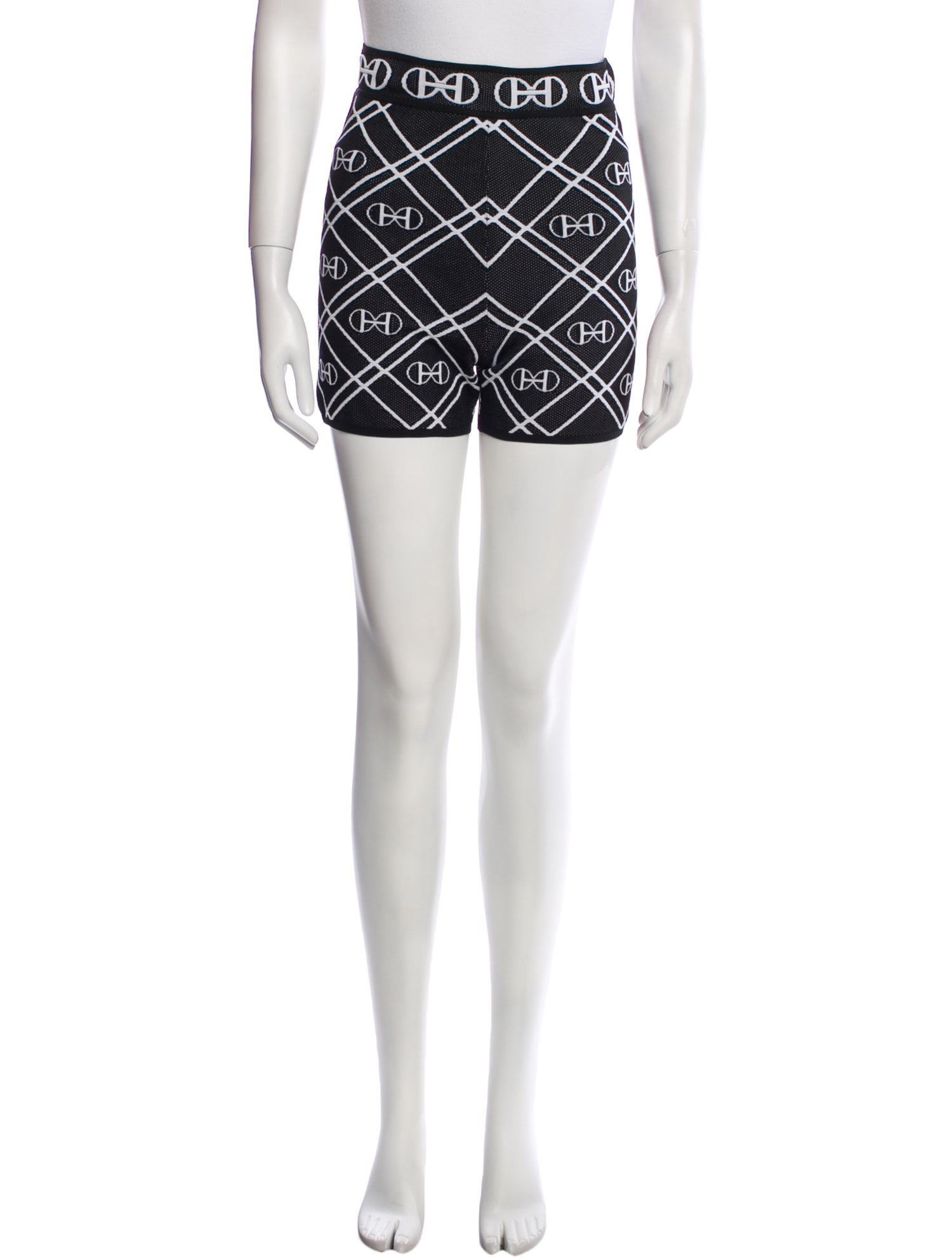 Hermès Printed Mini Shorts